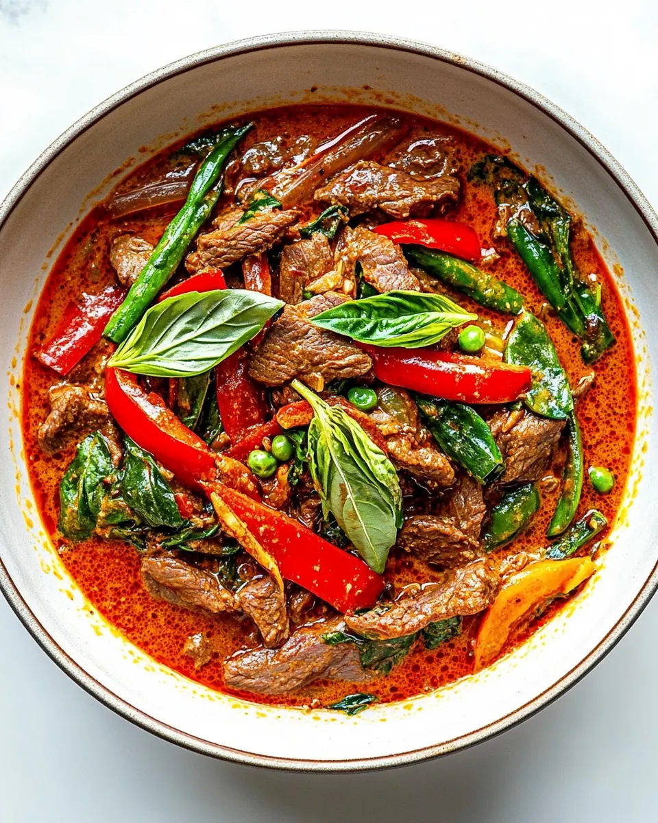 Thai Beef Curry