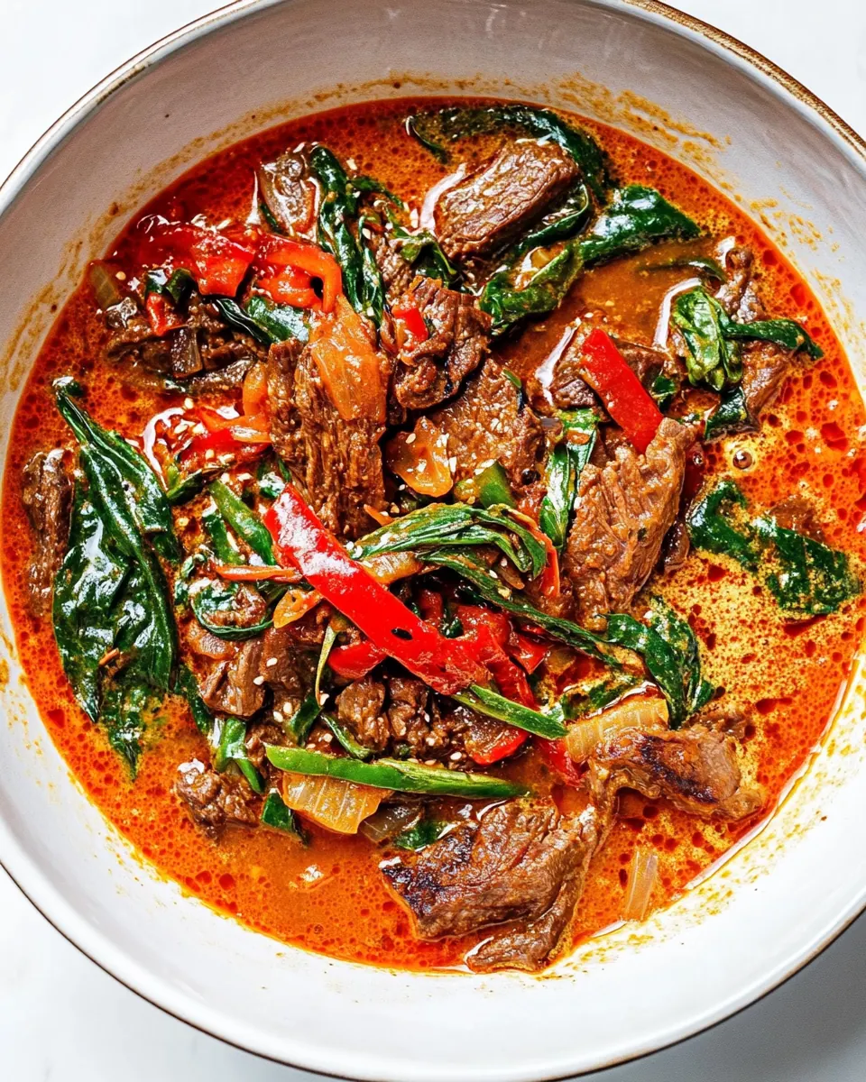 Thai Beef Curry