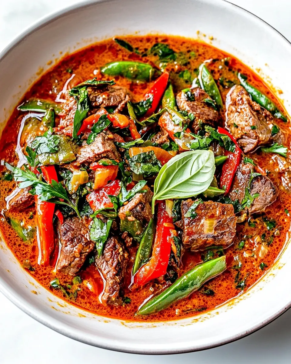 Thai Beef Curry