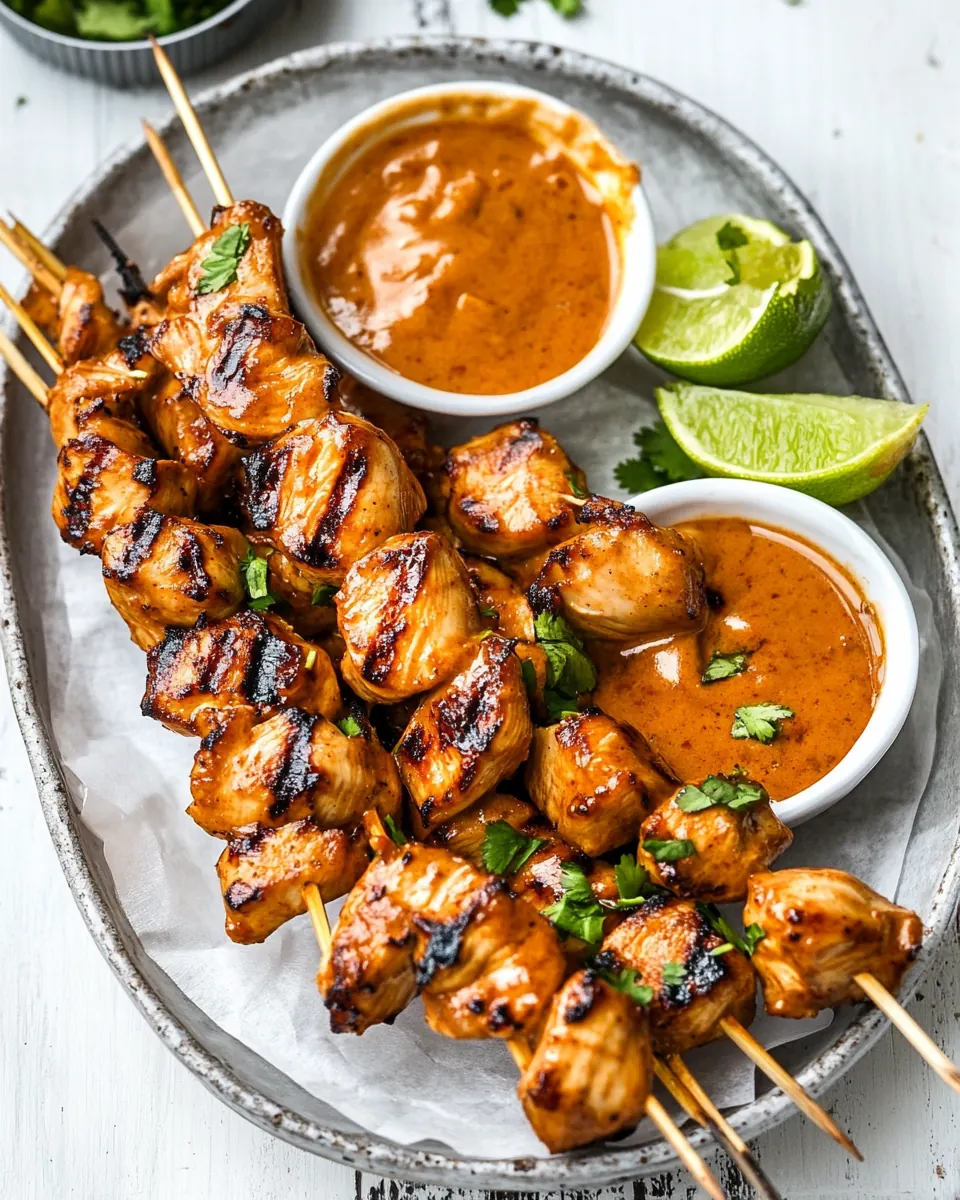 Thai Chicken Satay