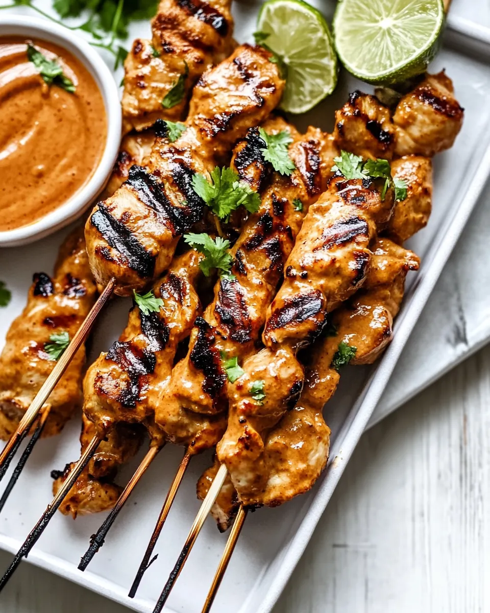 Thai Chicken Satay