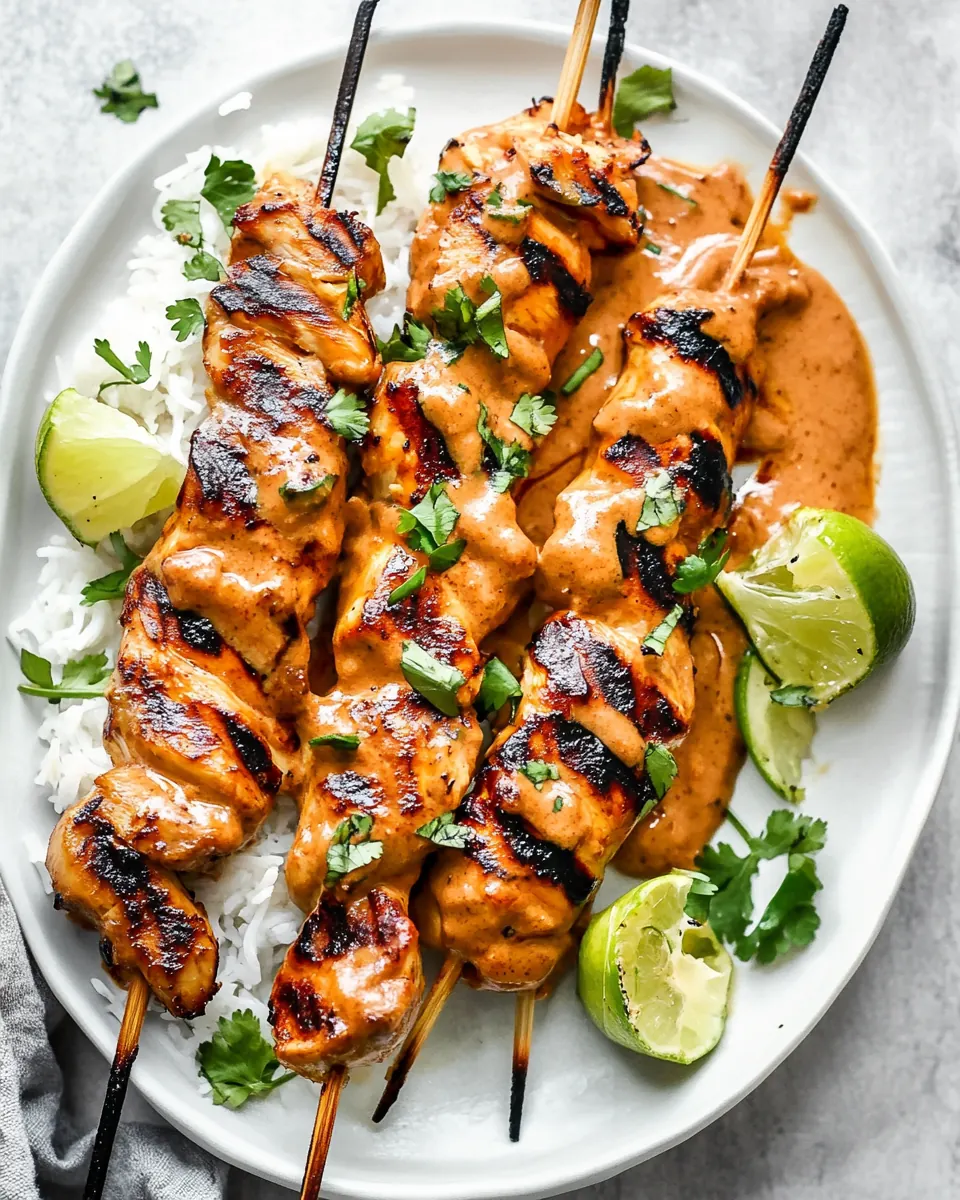Thai Chicken Satay