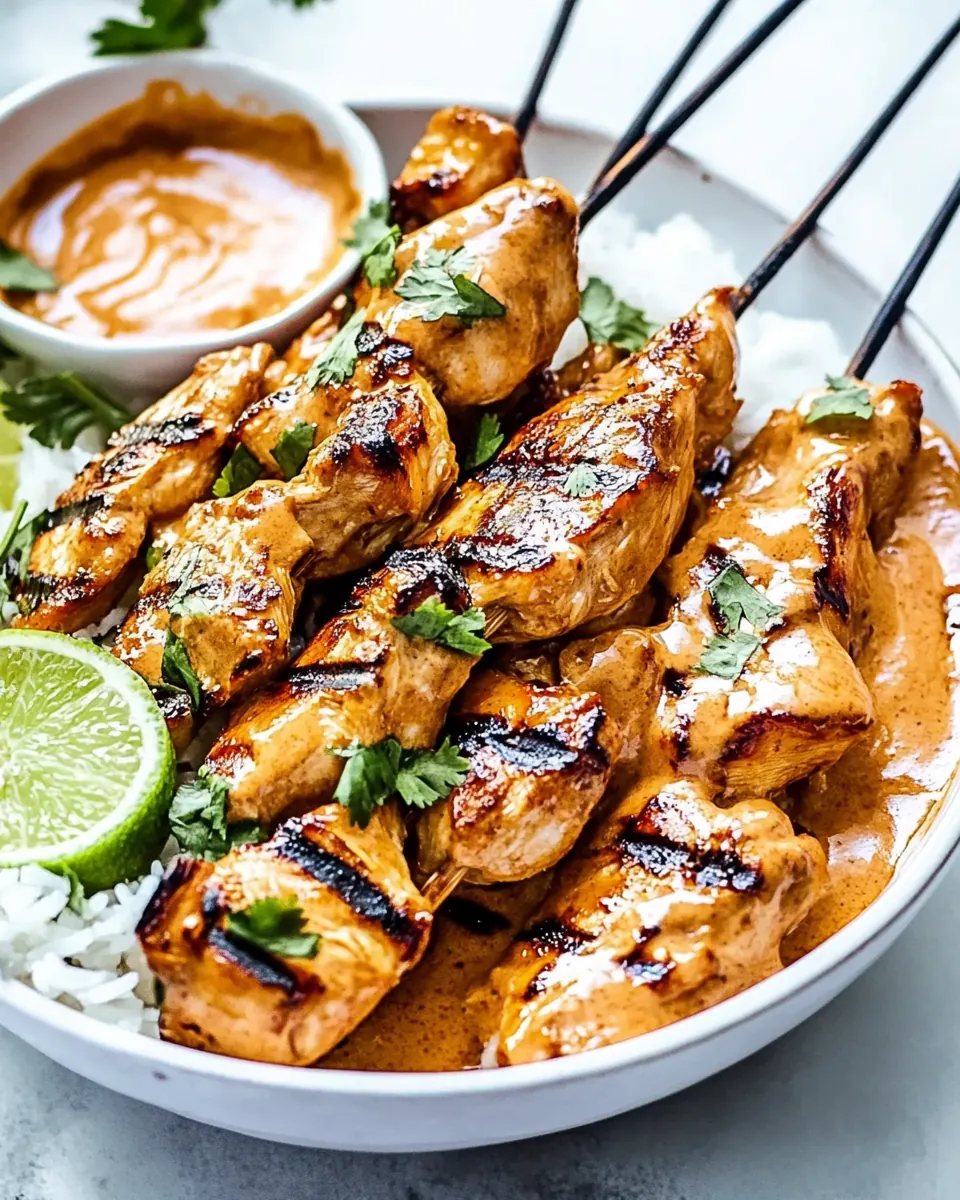 Thai Chicken Satay