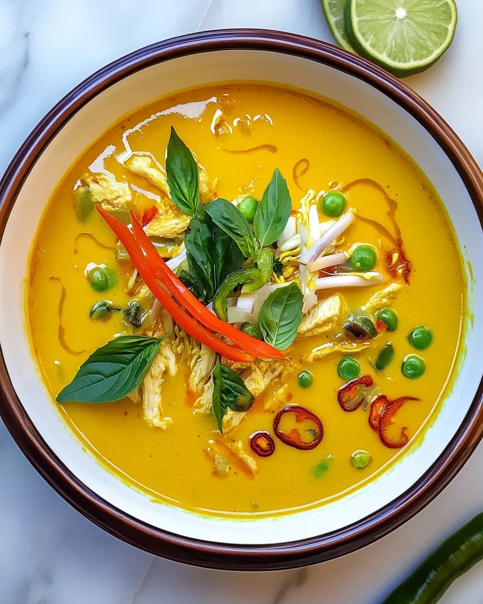 Thai Green Curry Soup