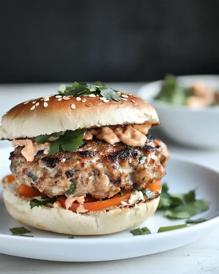 Thai Style Turkey Burgers