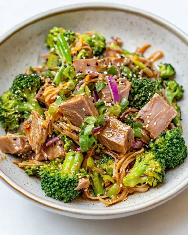 Thai Tuna and Broccoli Salad