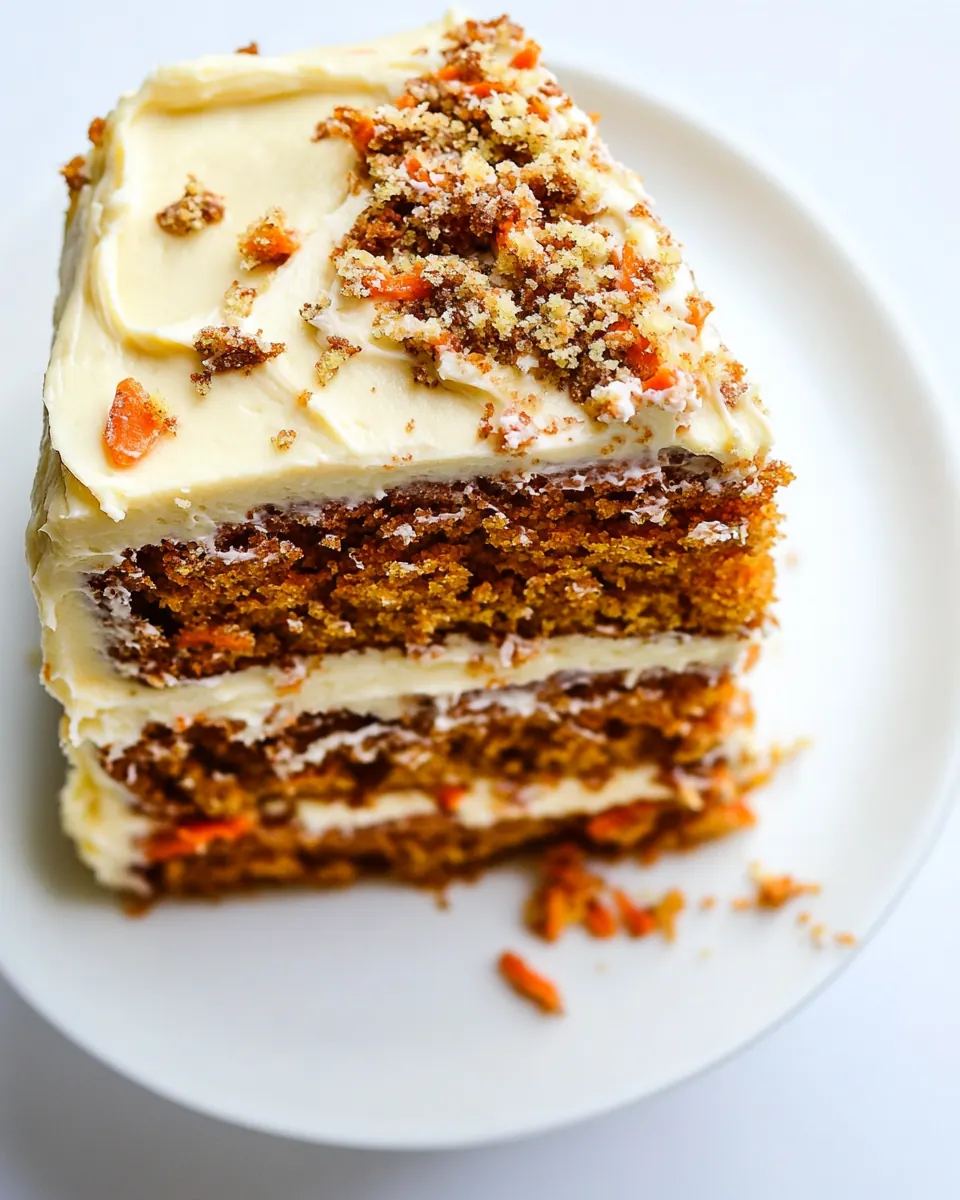 The BEST Carrot Cake