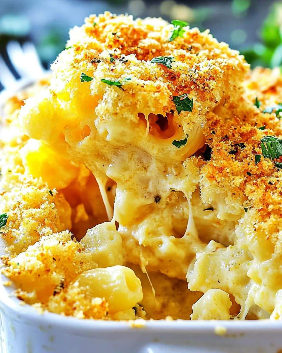 Homemade Baked Mac and Cheese