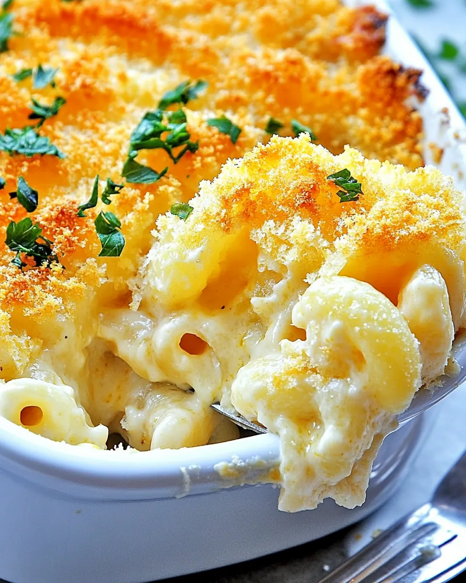 Homemade Baked Mac and Cheese