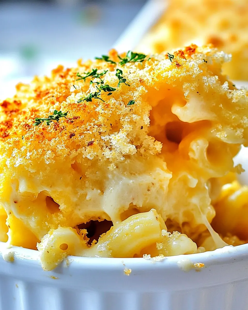 Homemade Baked Mac and Cheese
