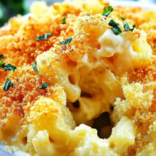 Homemade Baked Mac and Cheese