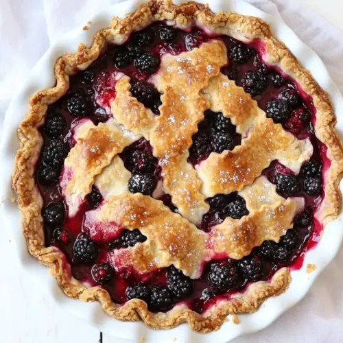 The Berry Best Four Berry Pie