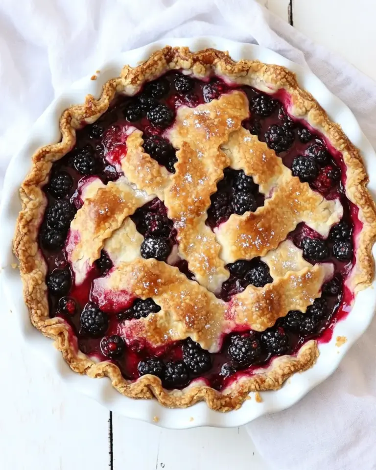 The Berry Best Four Berry Pie