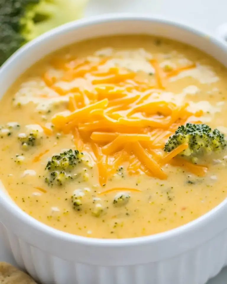 The Best Broccoli Cheese Soup