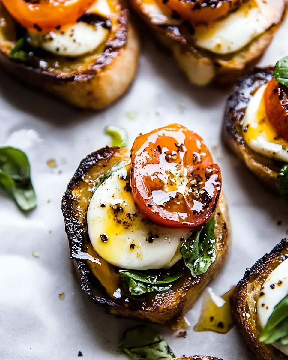 Caprese Crostini