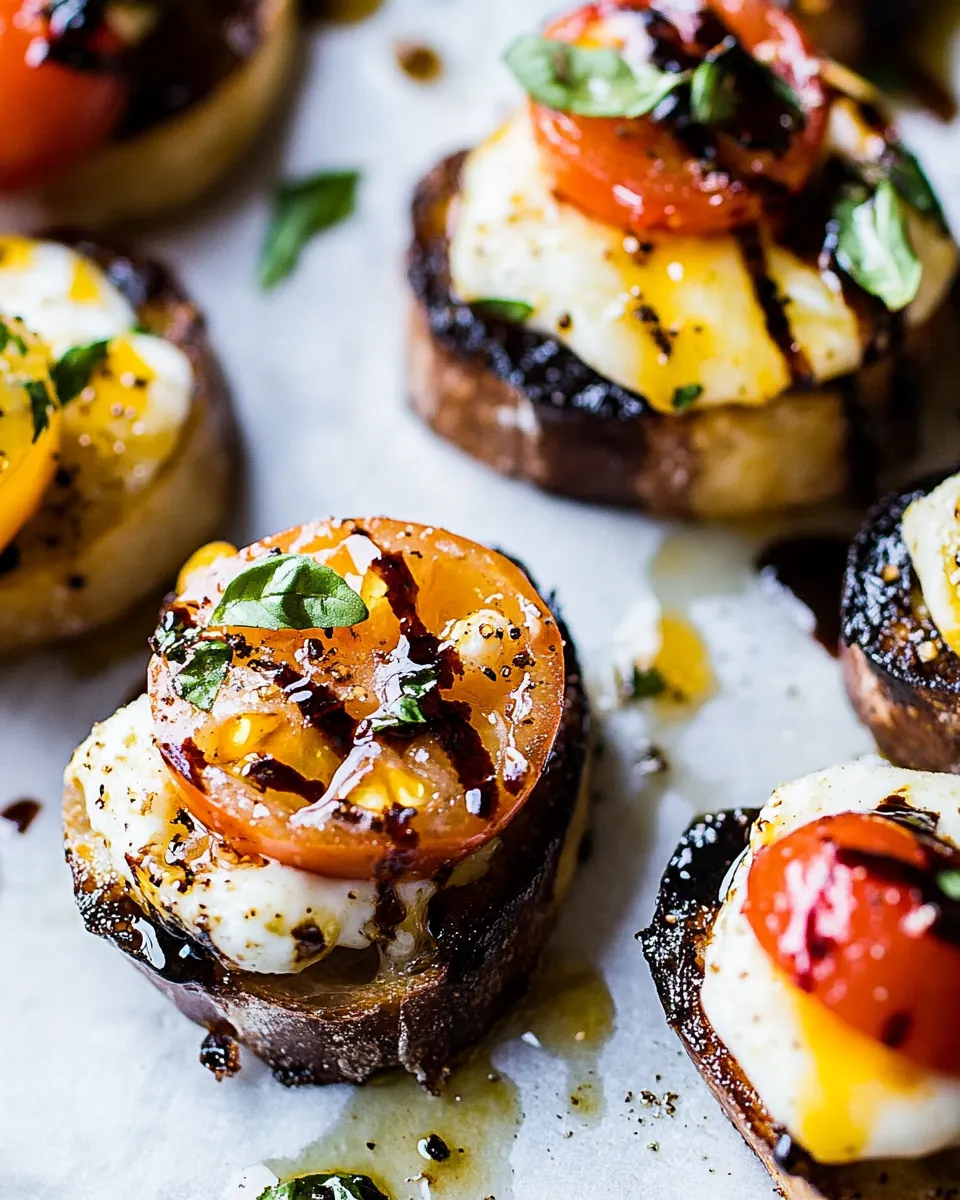 Caprese Crostini