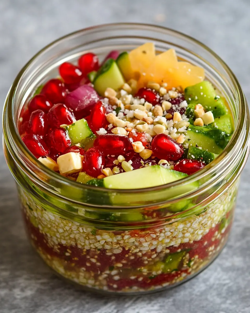 The Best Detox Salad In A Jar