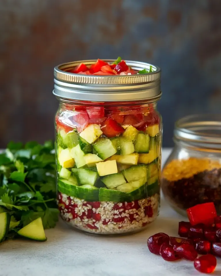 The Best Detox Salad In A Jar