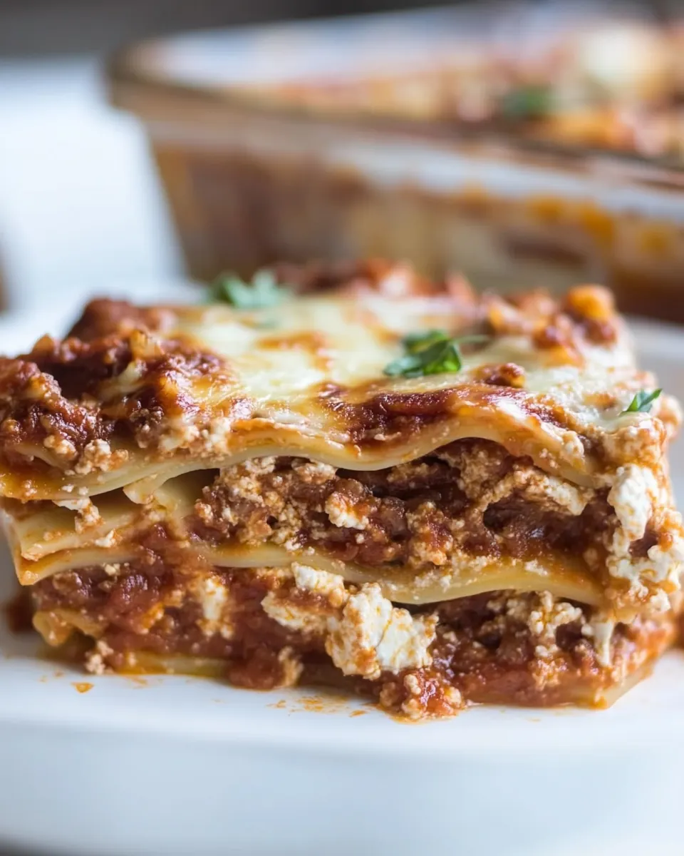 The Best Ever Lasagna