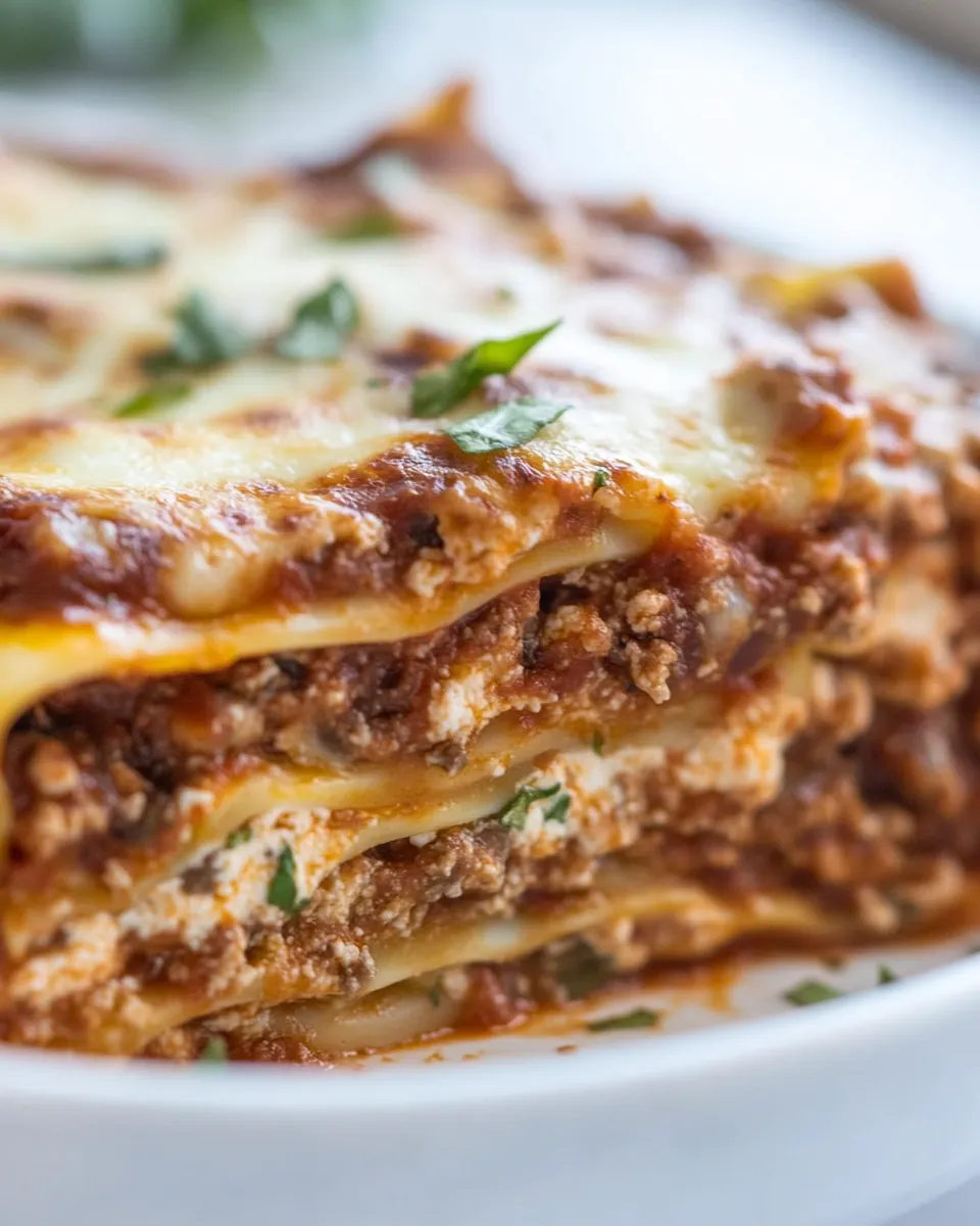 The Best Ever Lasagna