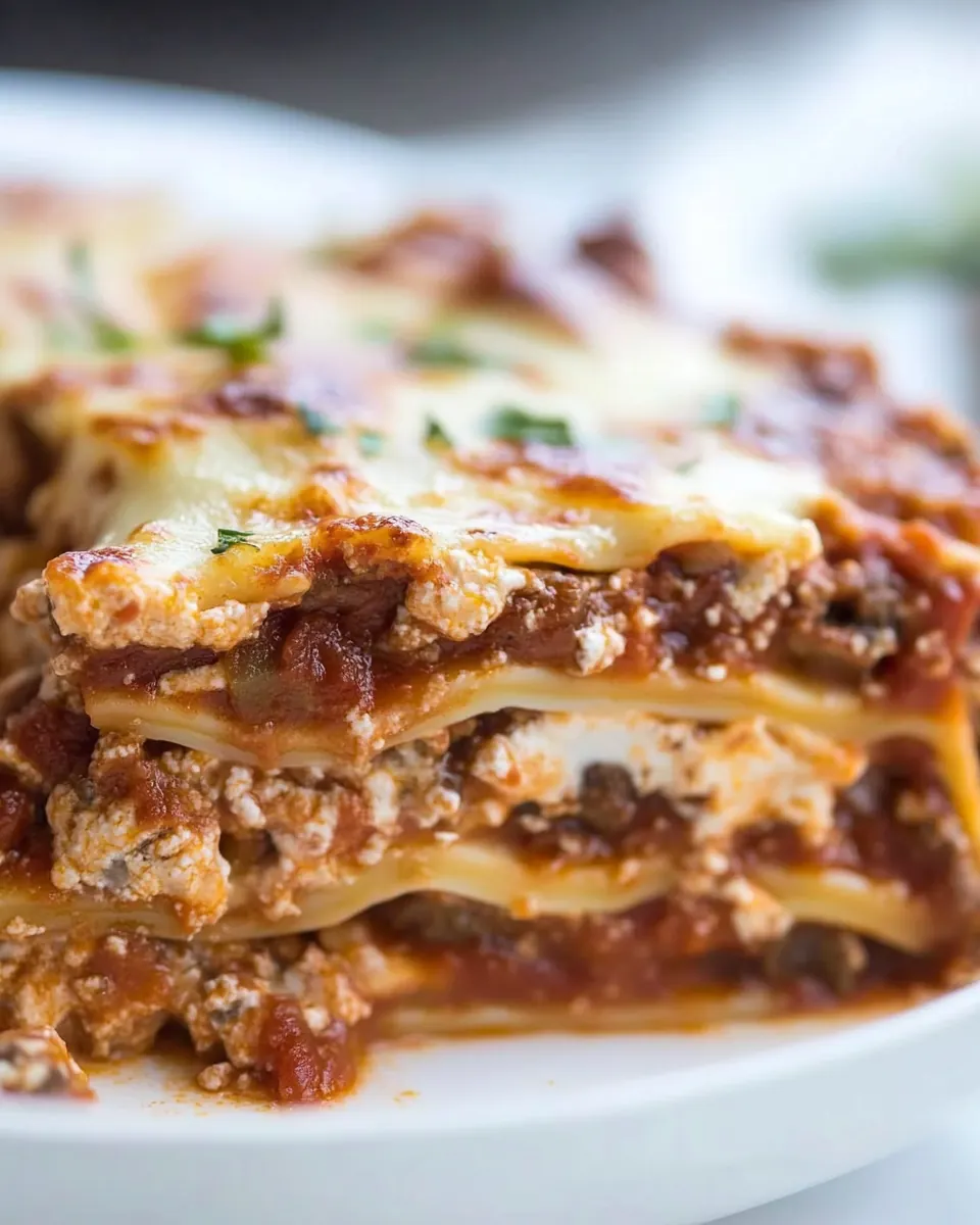 The Best Ever Lasagna