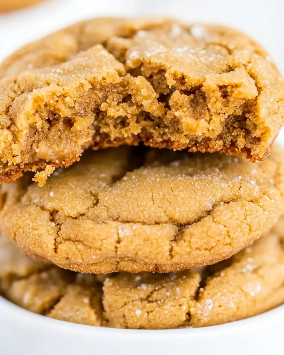 Flourless Peanut Butter Cookies