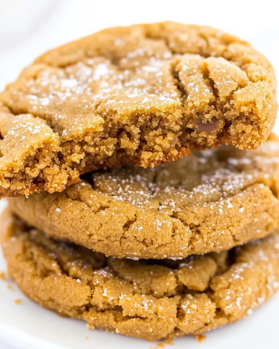 Flourless Peanut Butter Cookies