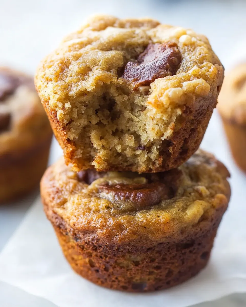 Paleo Banana Bread Muffins