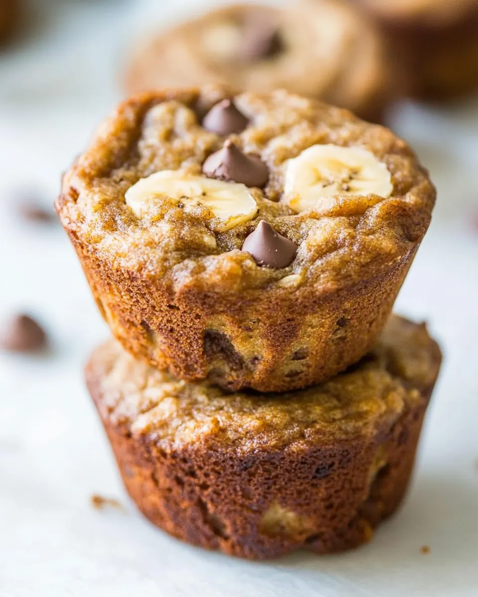 Paleo Banana Bread Muffins