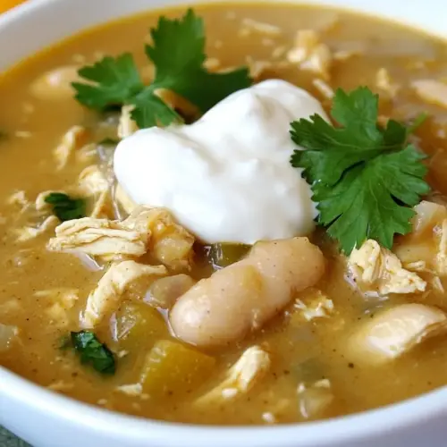 Slow Cooker White Bean Chicken Chili