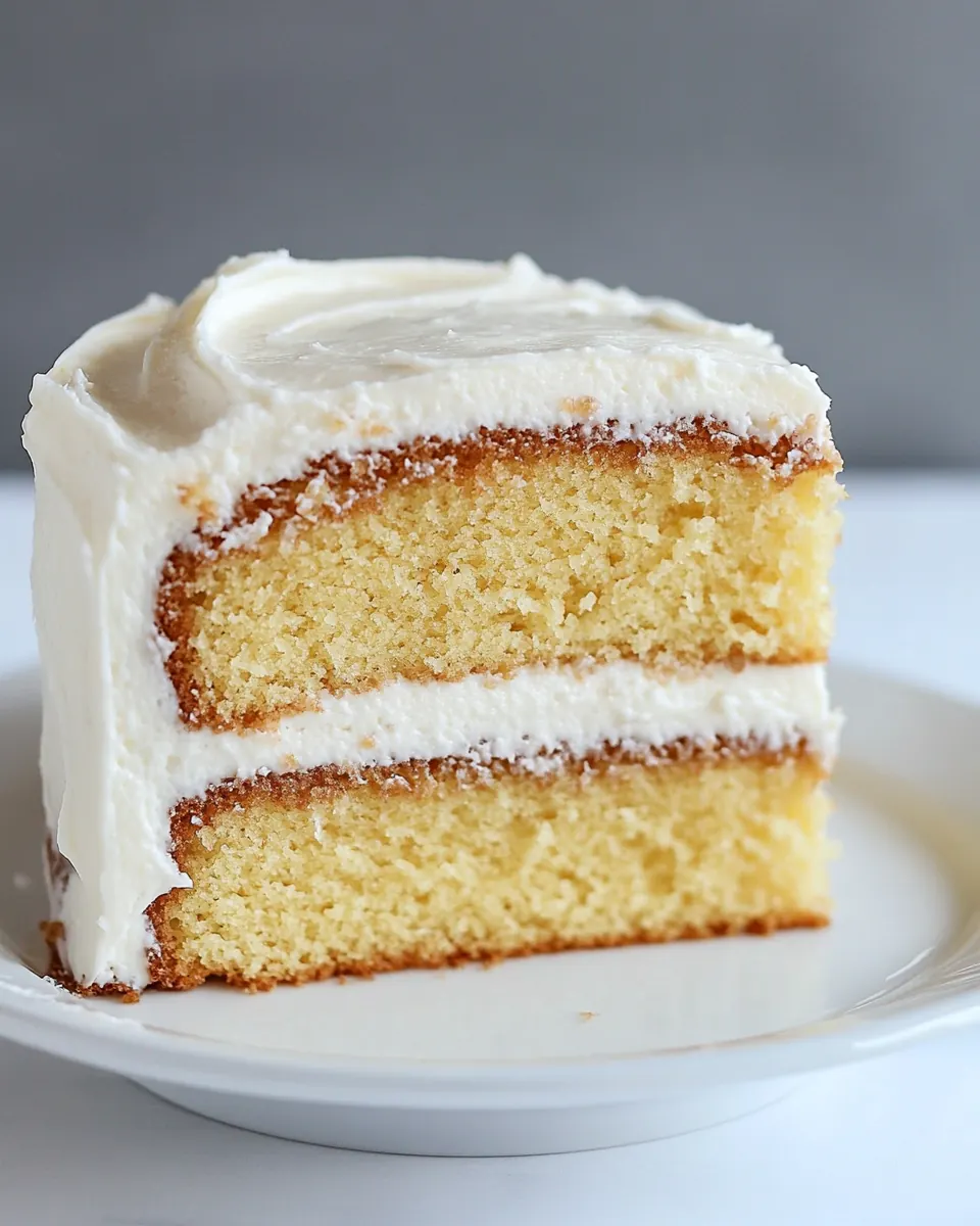The Best Vanilla Cake Recipe