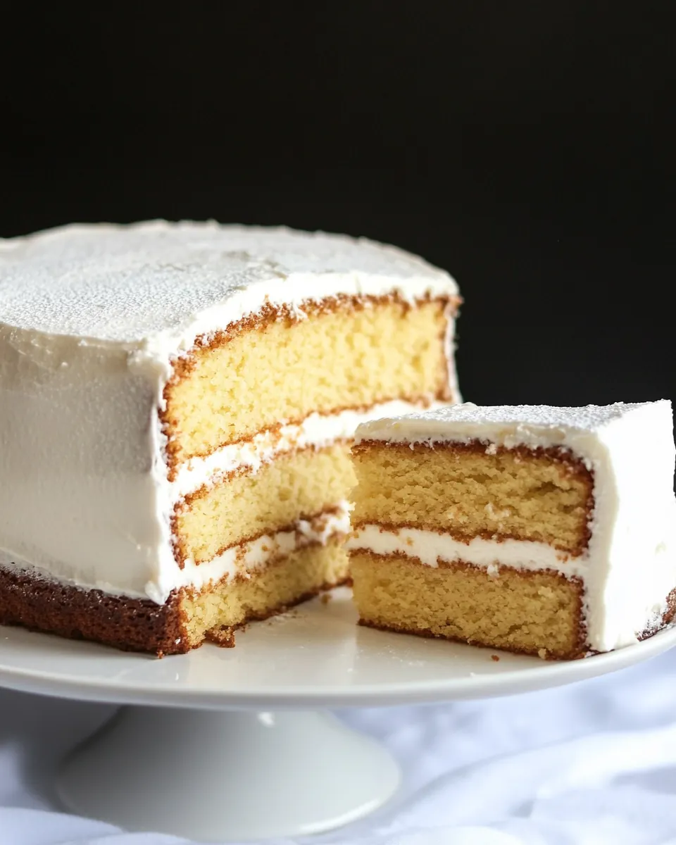 The Best Vanilla Cake Recipe