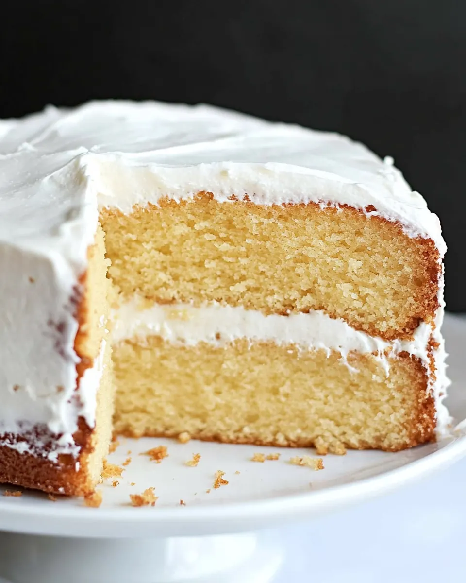 The Best Vanilla Cake Recipe
