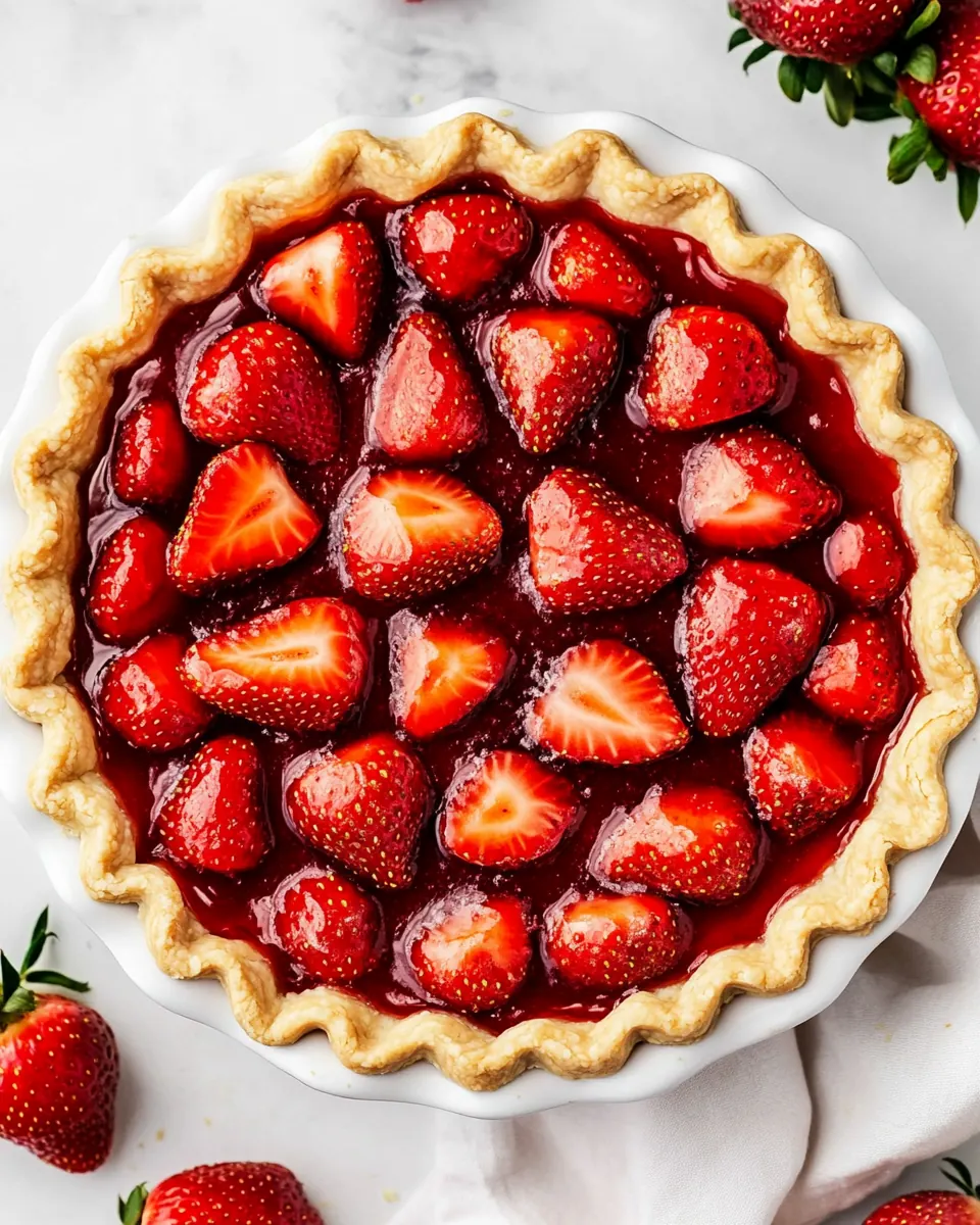 The Easiest Fresh Strawberry Pie