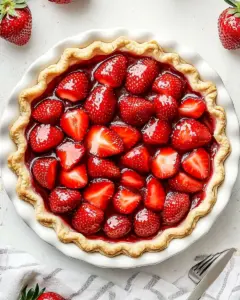 The Easiest Fresh Strawberry Pie