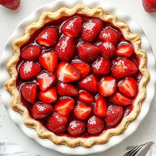 The Easiest Fresh Strawberry Pie