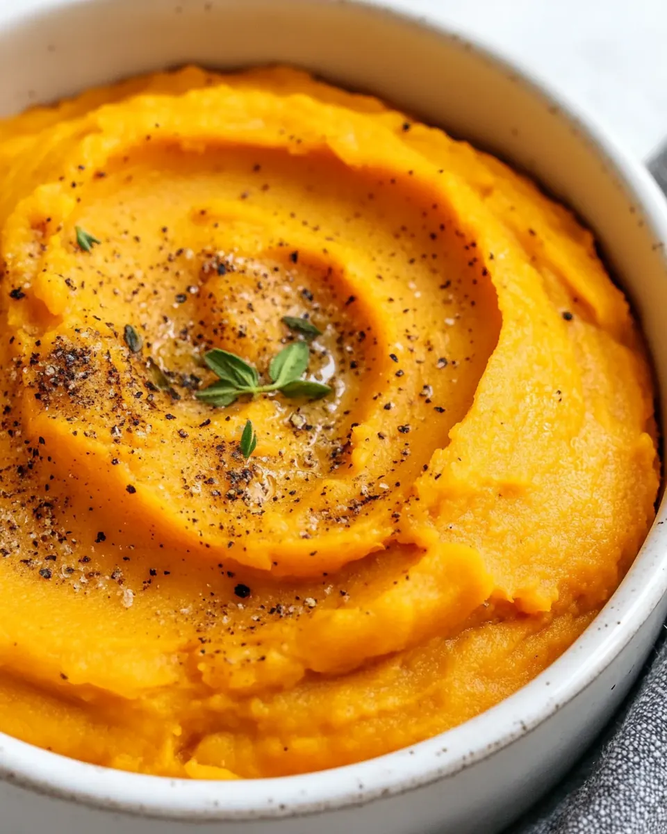 Mashed Sweet Potatoes