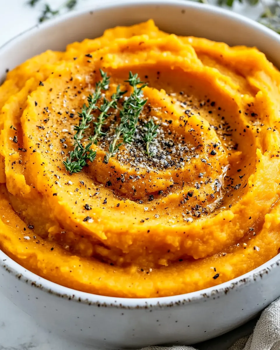 Mashed Sweet Potatoes