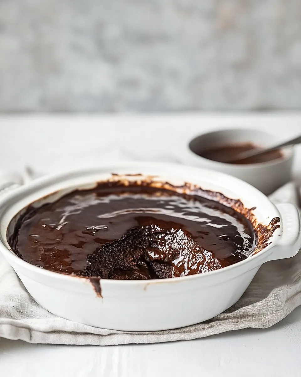The Best Chocolate Malva Pudding