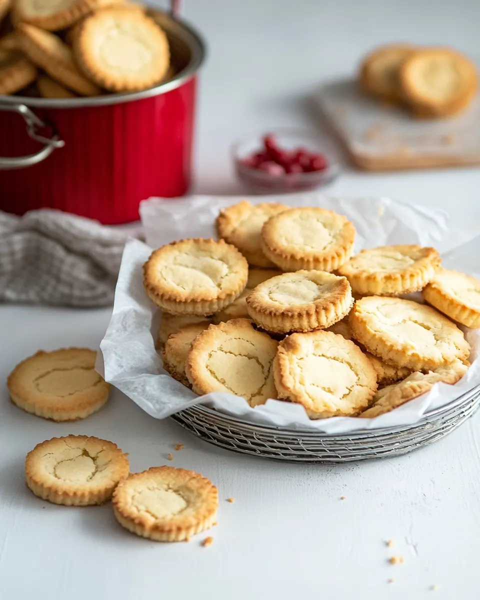 The Best Ever Whipped Vanilla Shortbread Biscuits