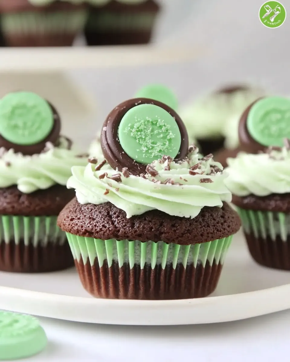 Thin Mint Cupcakes