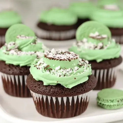 Thin Mint Cupcakes