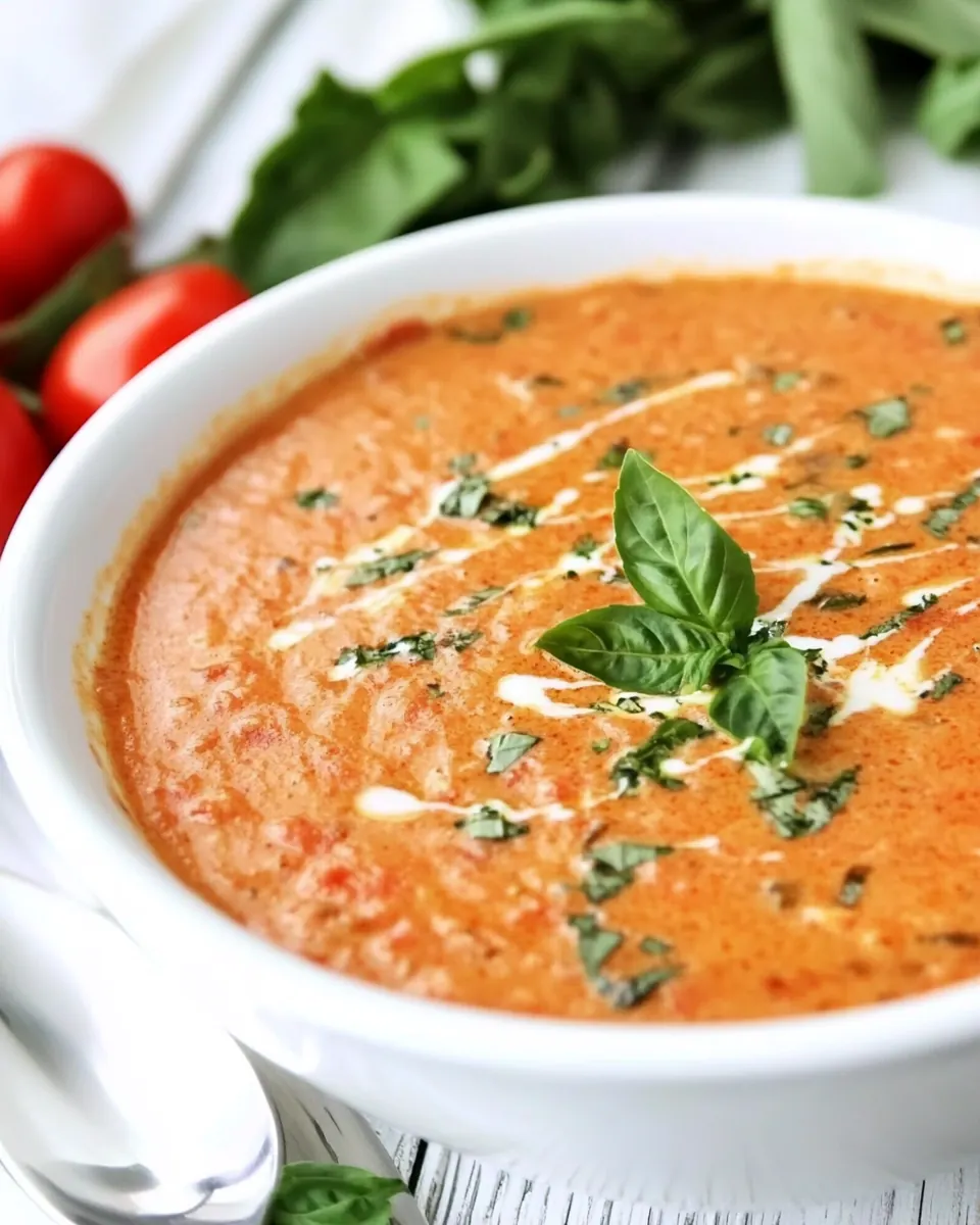 TikTok Tomato Soup