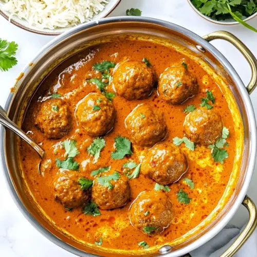 Tikka Masala Meatballs