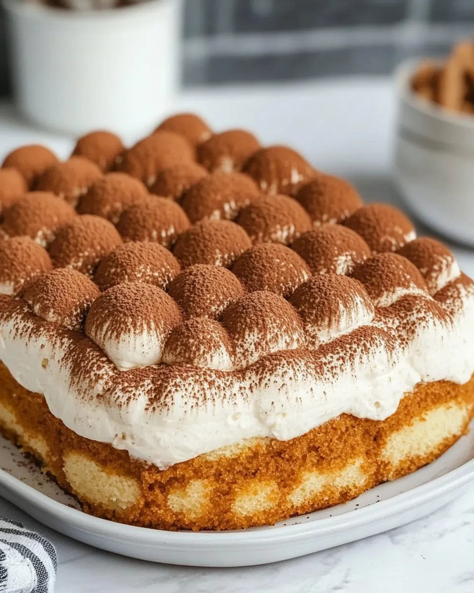 Tiramisu Cake