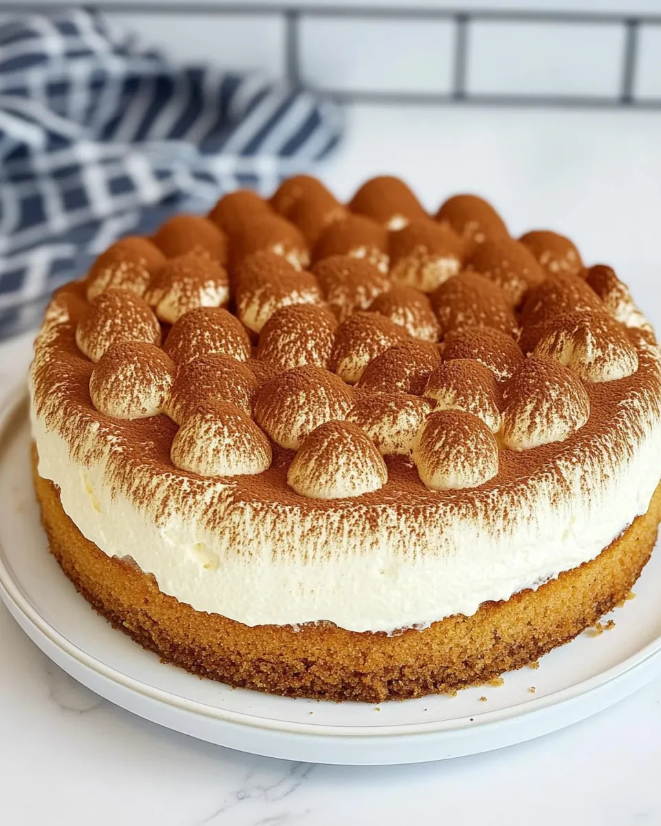 Tiramisu Cake