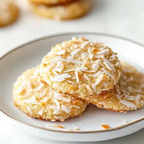 Toasted Coconut Sugar Cookies