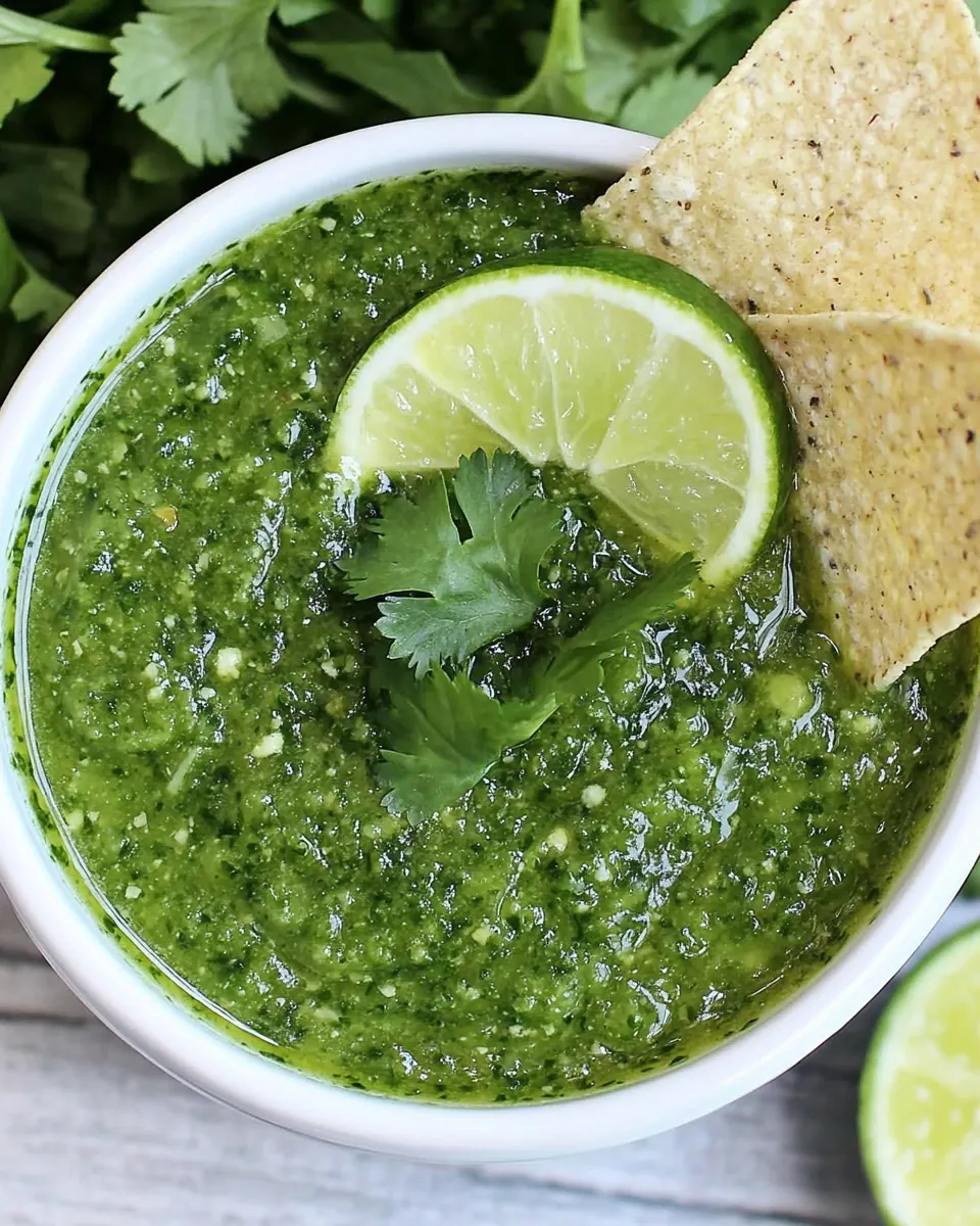 Tomatillo Salsa
