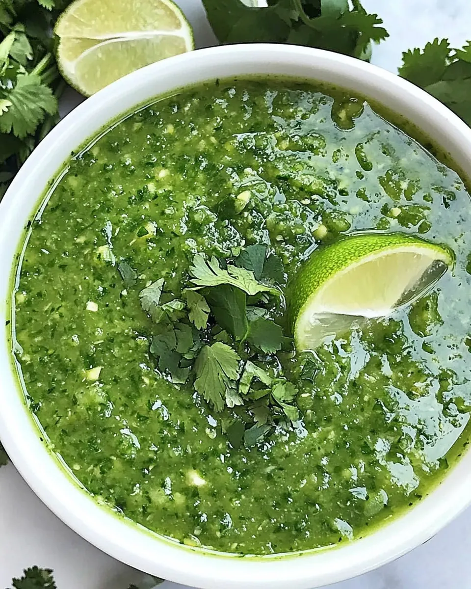 Tomatillo Salsa
