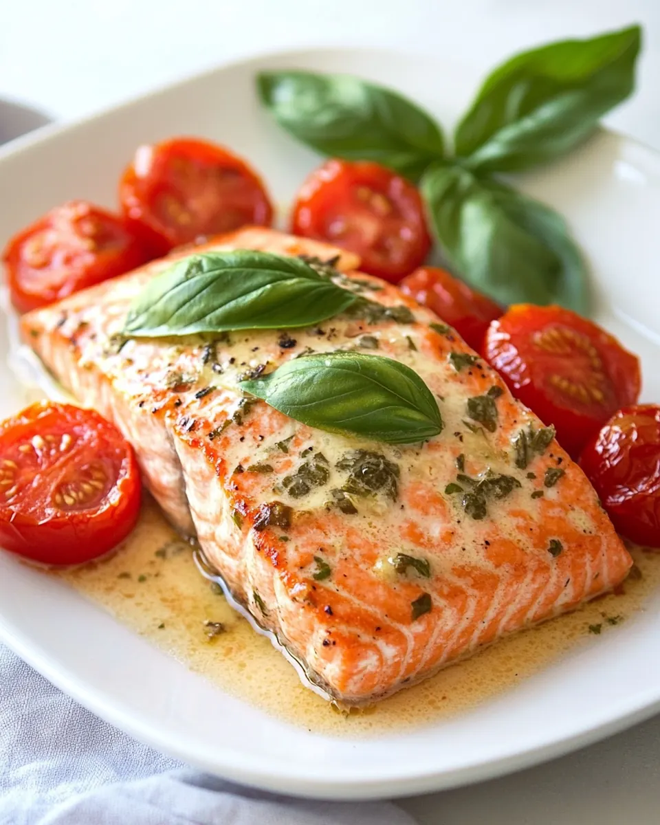 Tomato Basil Salmon